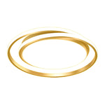 Circular LED Stepless Dimming Modern Ceiling Lights with Remote Control