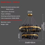 Nera 2-Tier Modern Ring Chandelier