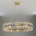 Monte Crystal Wheel Chandelier