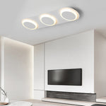 Round Square LED Modern Flush Mount Lighting Ceiling Lights Fixture