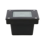 5-Light LED Modern Square In-Ground Well Lights Step Deck Lighting with Light Sensor for Pathways