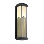 Waterproof Solar Powered Automatic Charging Outdoor Wall Lights with Remote