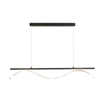 Linear Wave Design LED 1-Light Island Light - 47'' L