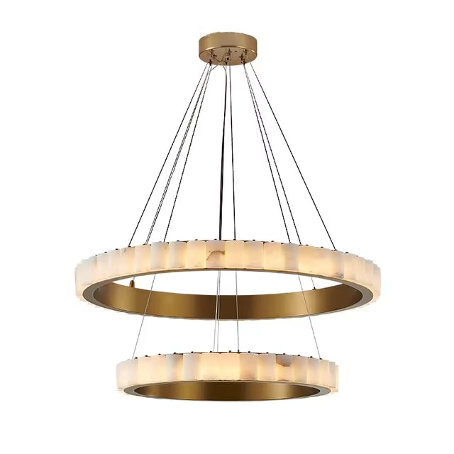 Moonshade Natural Marble ModernChandelier