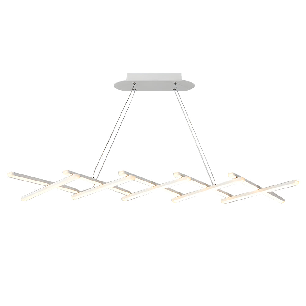 Retractable Strips Creative Dimmable with Remote Control LED Pendant Lights