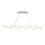 Retractable Strips Creative Dimmable with Remote Control LED Pendant Lights