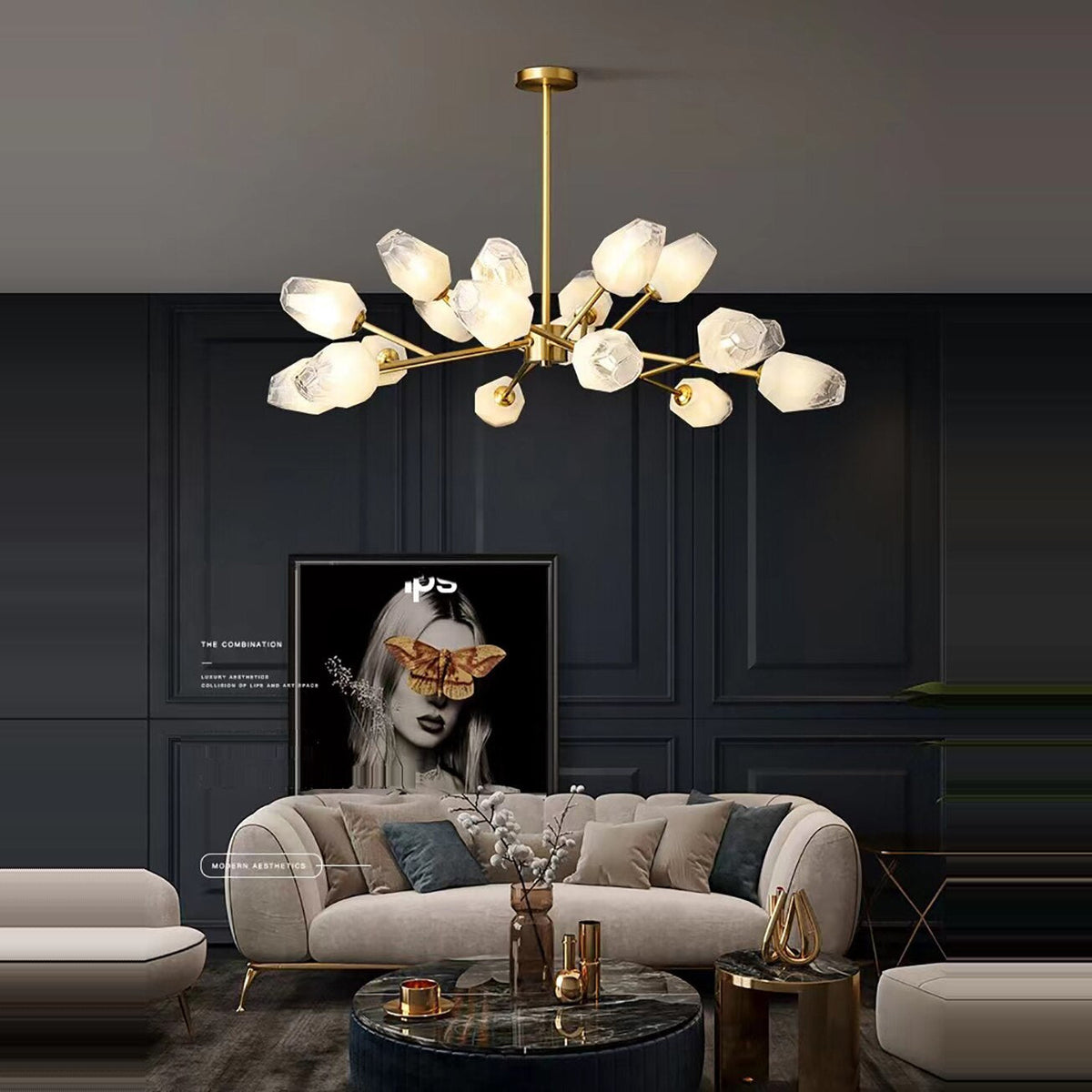 Multi Pendant Modern Chandelier