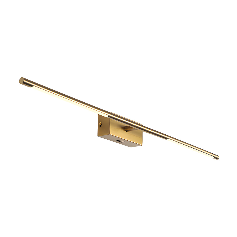 Modern Gold LED Bathroom Vanity Light??23.6" & 39.4", Warm & White Light for Stylish Illumination