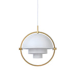 Rotating Shade Electroplated Iron Simple Nordic Chandelier Pendant Lamp
