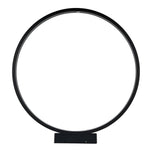 Minimalist Circle Design Waterproof LED Black Modern Pathway Lights