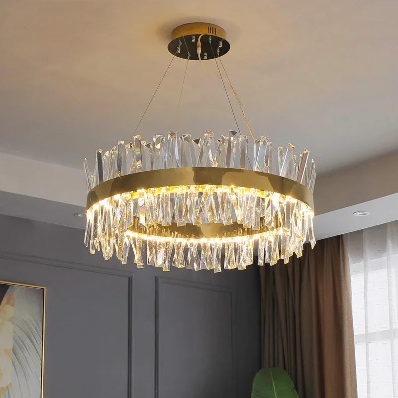 Calvi Crystal Modern Chandelier