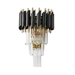 Creative Metal Crystal Glass LED Postmodern Wall Sconce Lighting