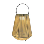 Portable Waterproof Handmade Rattan LED Modern Solar Outdoor Lanterns