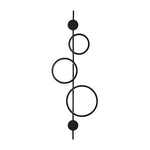 Circles Strips Creative LED Modern Decorative Wall Sconces Lighting