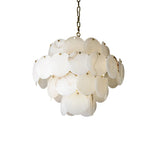 Moonshade Natural Marble Modern Chandelier