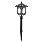 Waterproof LED 3 Step Dimming Modern Solar Outdoor Lights Fence Post Lights