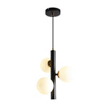 3 Glass Balls LED Creative Personality Nordic Dining Room Chandelier Light