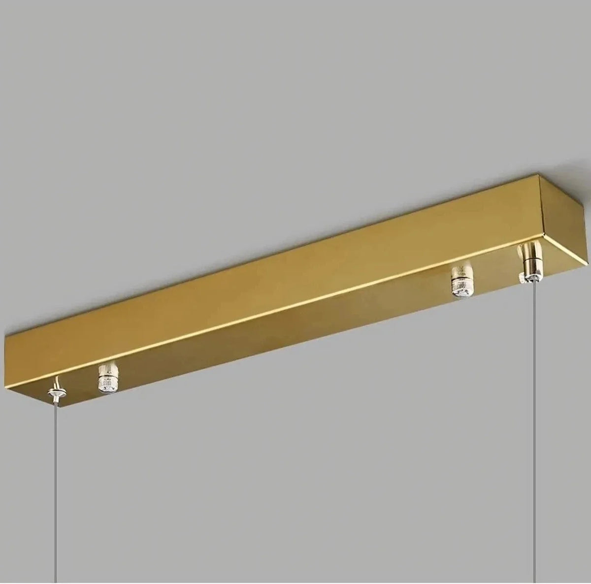 60" Natural Marble Dining Room Light Fixture