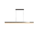 47.24'' 1-Light Linear LED Dimmable Kitchen Island Pendant - Black/Bronze