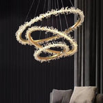 Capri 3-Ring Modern Light Fixture