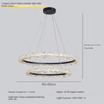 Capri 2-Tier Crystal Ring Chandelier
