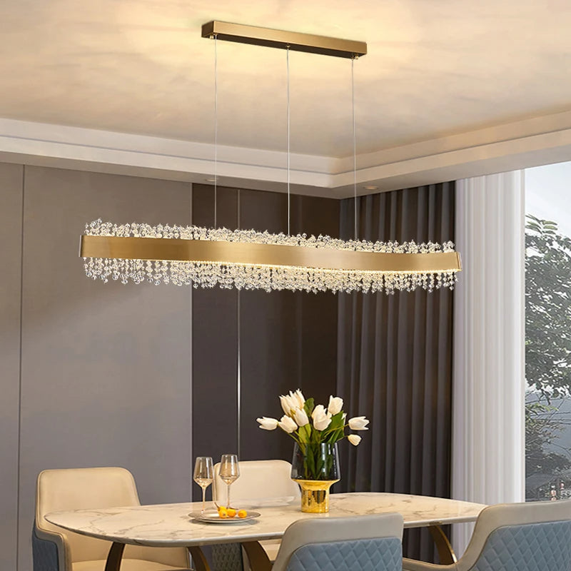 Capri Crystal Dining Room Chandelier