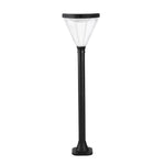 Waterproof Intelligent Light Control Led Black Modern Solar Lawn Lamp