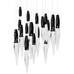 Schonbek Kindjal 27"LED Multi-Light Modern Pendant