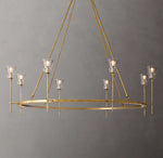 Torche De Verre Round Chandelier 58"