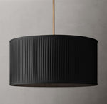 Reed?Pleated Drum Pendant