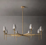 Tulip Round Chandelier 54"
