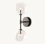 Glass Globe Linear Sconce