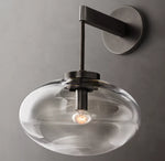 Cabrette Clear Glass Sconce