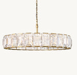 Harlow Crystal Round Chandelier 60"