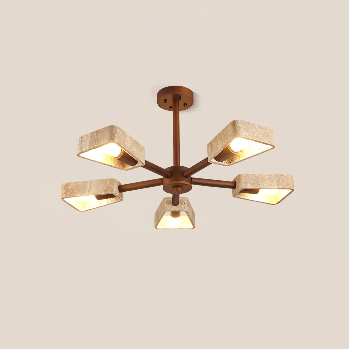 Elementa Travertone Chandelier