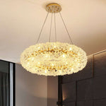 Di Leone Crystal Ring Chandelier