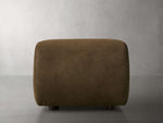 Fresno Leather Ottoman