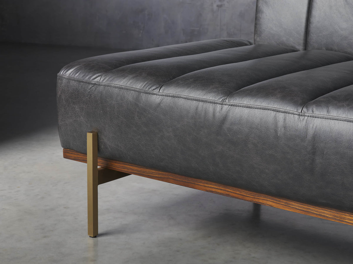 Lansing Leather Daybed