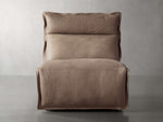 Rowland Leather High-Back Armless Motion Recliner