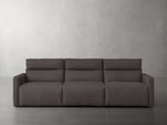 Rowland Tailored Leather Three-Piece Motion Modular Sofa