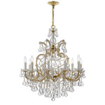 Gold 11-Light Swarovski Spectra Chandelier