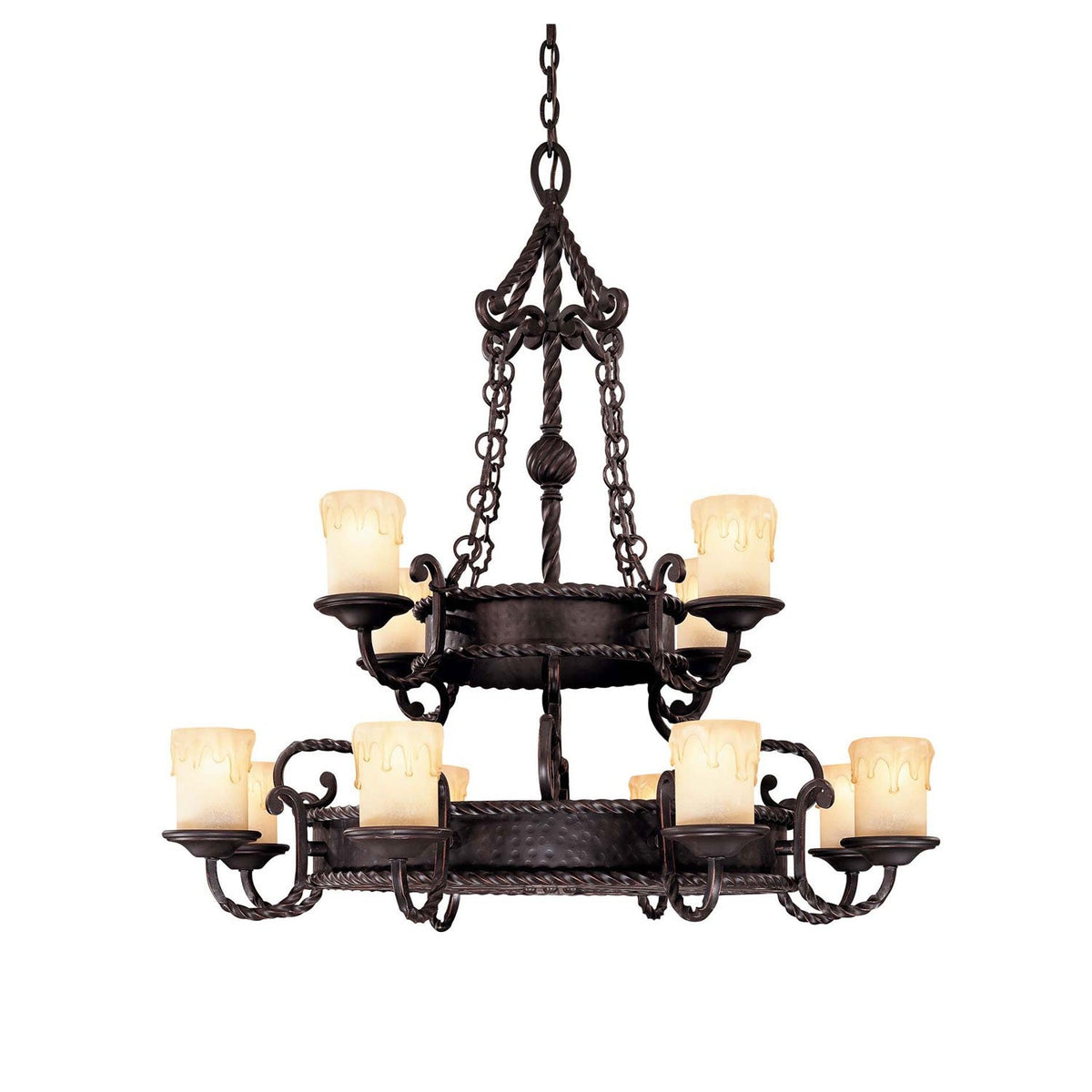 Twelve-Light Chandelier