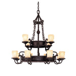 Twelve-Light Chandelier