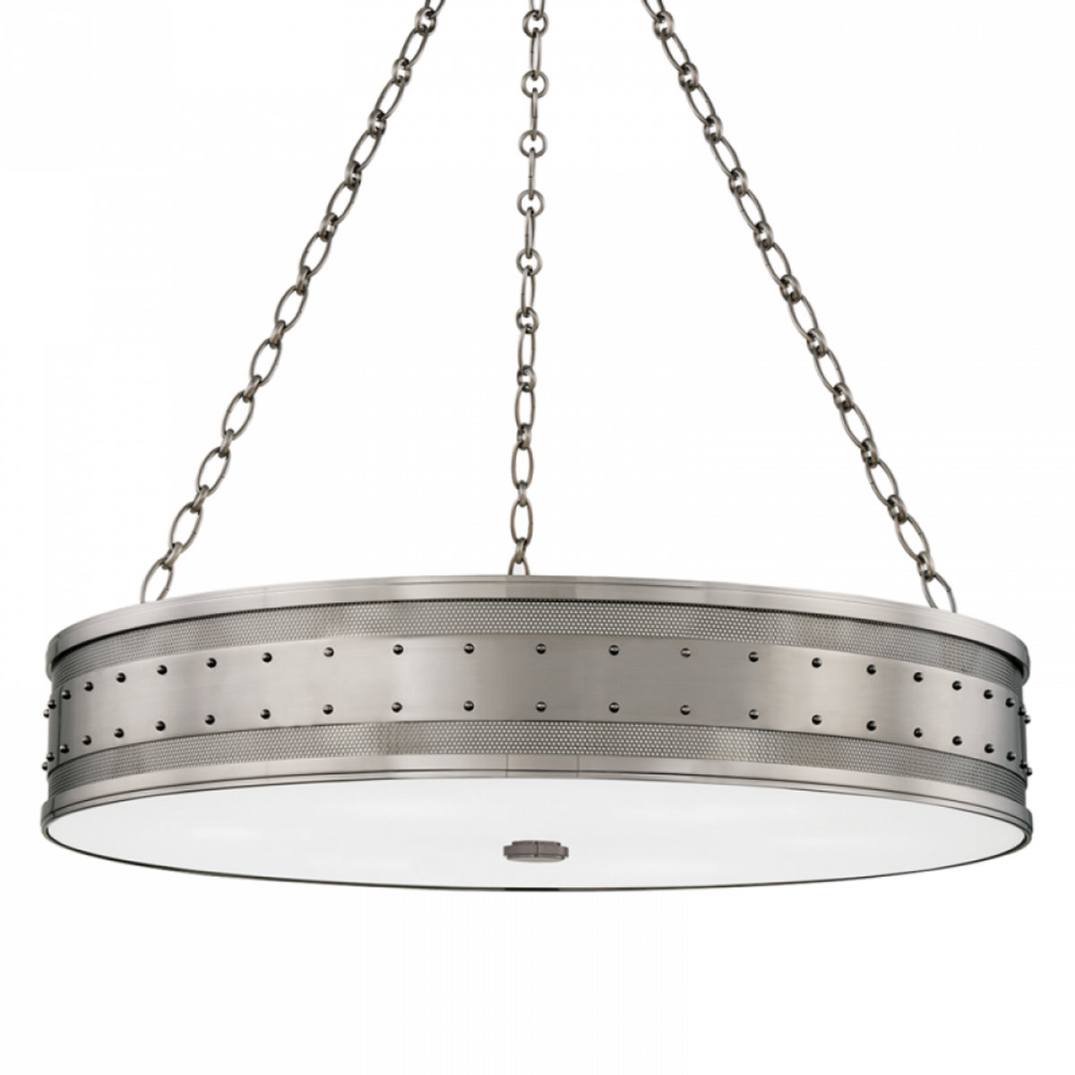 Aura Pendant, 12-Light, Standard Height, Dark Smoke, Clear Glass, 48"W (138589-SKT-STND-07-ZM0394 4TEDYQ)