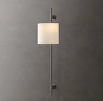 Vela Round Bar Sconce - Round Shade