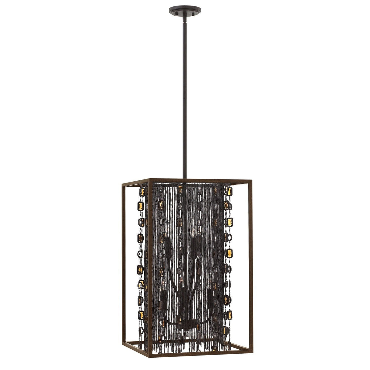 Anchor Bronze 16-Inch Six-Light Foyer Pendant