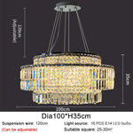 Bacci Crystal Chandelier