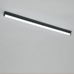 24'' 30'' Rectangular LED Modern Flush Mount Lighting White Black Ceiling Lights