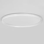24'' Round Shaped Ultra Thin Modern Flush Mount Lights Dimmable LED Ceiling Lights