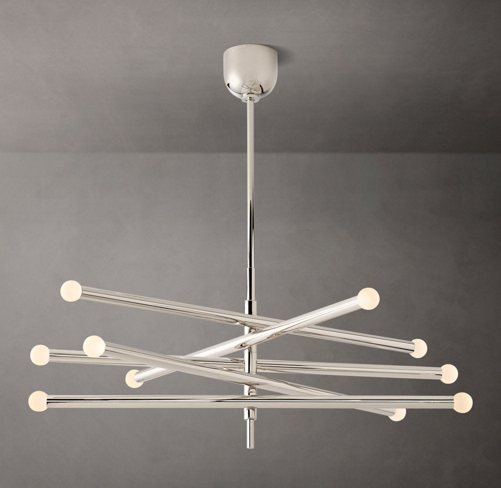 Rousseau 10-Light Mobile Orb Chandelier